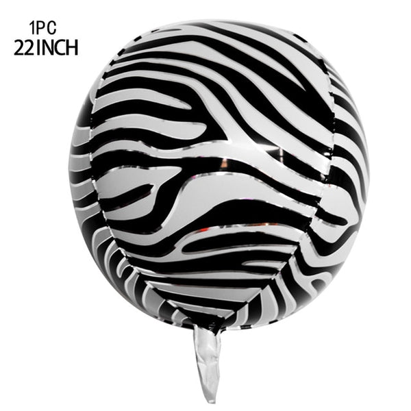 Animal Ballons Jungle Helium Balloons Safari Party Baby Shower Birthday Party Decorations Kids Wild One 1st Birthday Foil Baloon